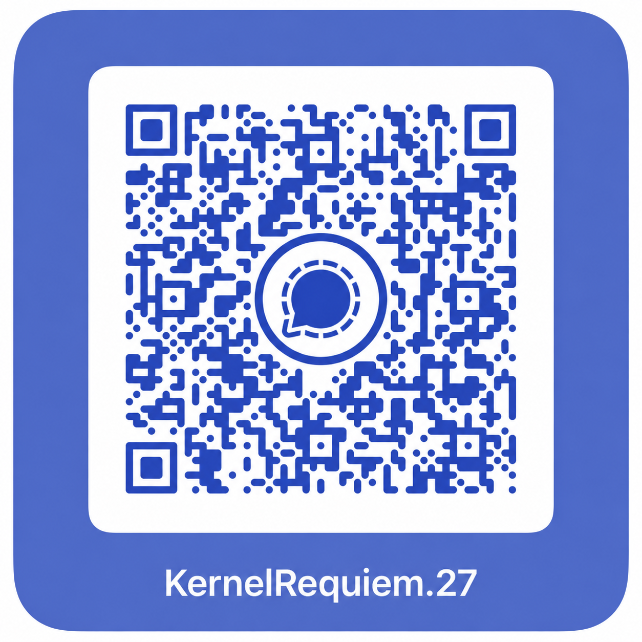QR Code Signal - KernelRequiem.27